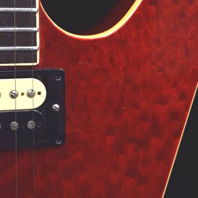 1994 'Tropical Era' Dean ML Electric Guitar with Hardshell Case image 7
