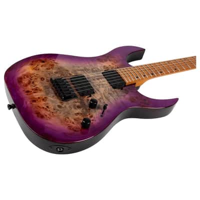 Spira S-450 TPP Double Cutaway Roasted Poplar Flamed Maple Top Canadian Roasted Maple Neck 6-String Electric Guitar image 6