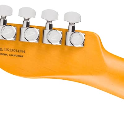 Fender American Ultra Luxe Vintage '60s Custom Telecaster Rosewood Fingerboard - Lake Placid Blue image 2