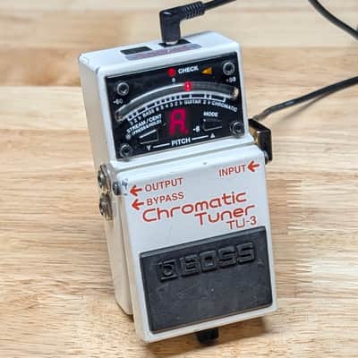 Boss TU-3 Chromatic Tuner 2009 - Present - White image 2