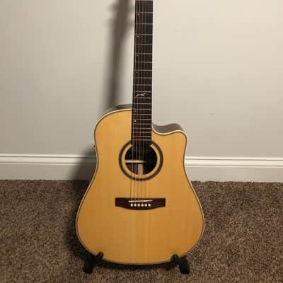 Seagull Artist Peppino D’Agostino Fingerstyle Rosewood dreadnought guitar image 2
