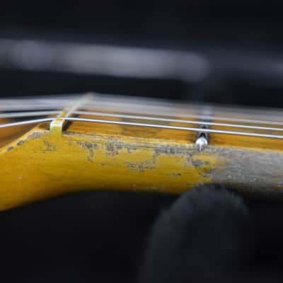 American Fender Stratocaster Relic Custom Gold Sparkle HSS Texas Specials image 12