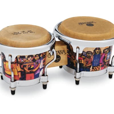 Latin Percussion LP Santana Mini Bongo Cr (LPM200-AW) image 2