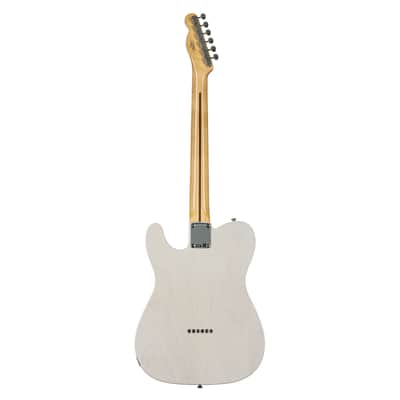 Fender Vintage Custom '58 Top Load Telecaster MN Aged White Blonde #R146298 - Custom Electric Guitar image 3