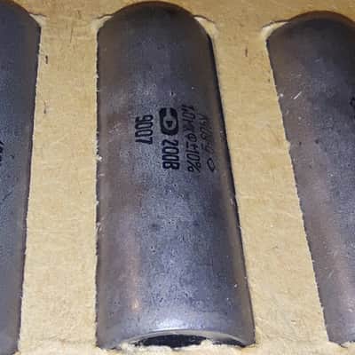 2x PIO 1uF 200V K40Y-9 Paper In Oil Capacitors NOS Lot Of 2 pcs Matched Pair image 8