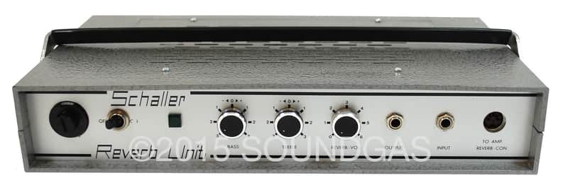 Schaller Reverb Unit - 60s spring reverb image 1