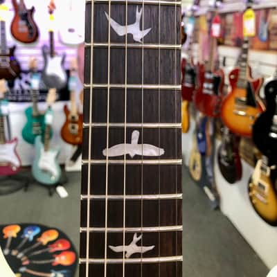 PRS SE NF3 Bolt On Electric, White Pearl with Gig Bag image 7