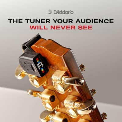 D'Addario Micro Clip Free Headstock Guitar Tuner image 7