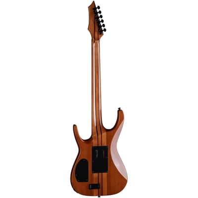 Dean Guitars Exile Select Floyd Neck-Thru Archtop SBB - Trans Black Burst image 3