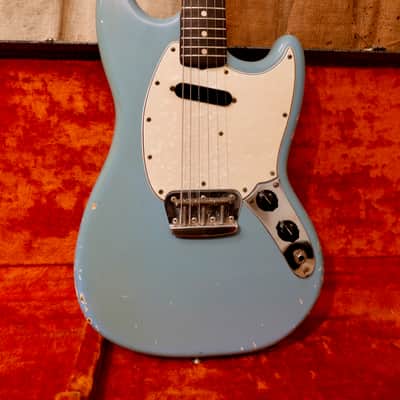 Fender Musicmaster II 1965 - Blue image 2