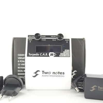 Two Notes Torpedo C.A.B. M Speaker Simulator / Amp DI 2023 White image 1
