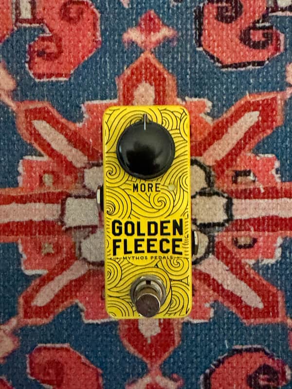 Mythos Pedals Golden Fleece Mini Fuzz 2010s - Yellow