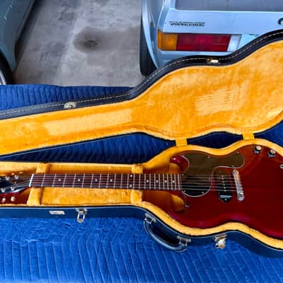 Gibson Custom Shop '63 SG Junior Reissue Lightning Bar 2020 - Present - Cherry Red image 2