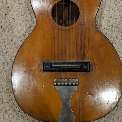 Antique  Parlor Guitar 1890's - 1900's Natural image 1
