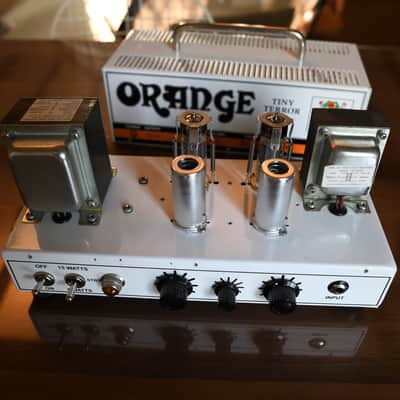 Orange TTHW15H Tiny Terror Hard-Wired Edition 15-Watt Guitar Amp Head 2009 - White image 7
