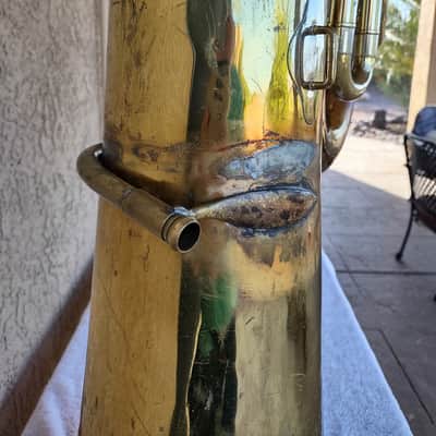 B&S "Sonora" BBb 4 Rotary Valve Tuba image 13
