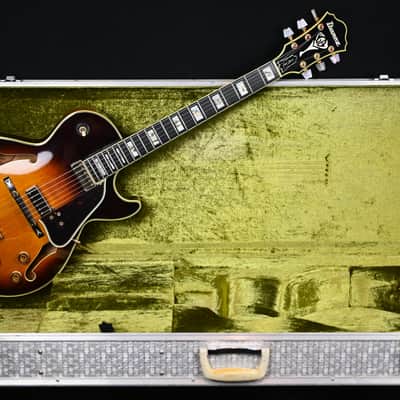 Ibanez GB10 George Benson Signature from 1979 in Sunburst with Flightcase image 10
