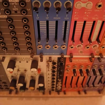 Homemade Modular eurorack synthesizer 2020 - Wood image 7