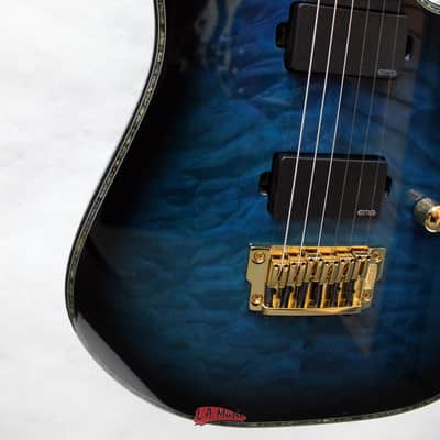 Ibanez RGIX20FEQM-SBS Iron Label Electric Guitar 2014 Sapphire