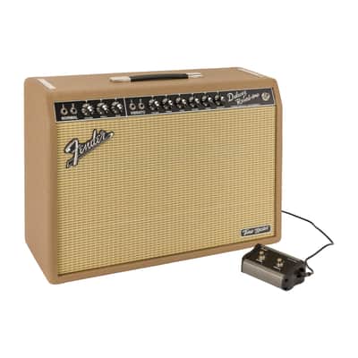 Fender Limited Edition Tone Master Deluxe Reverb Cocoa Guitar Amp image 3