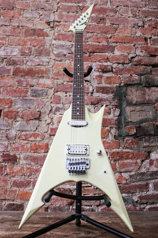 Sick Japan rare ESP ZEP faz-115 The Alfee Artist  1987 White Flying V or RR monster brother image 1