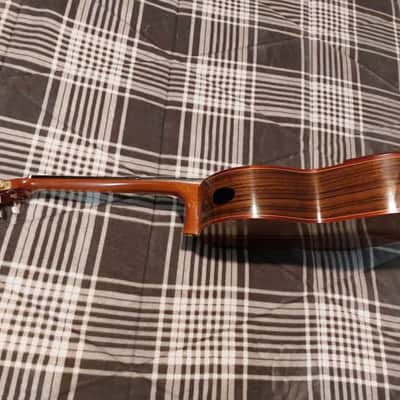 Tim Harris Double Top 2012 Classical Guitar Cedar / Redwood + Crossrock PolyCarbon case image 2