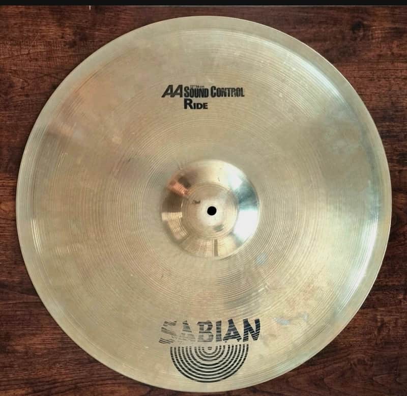 Sabian Sound control Ride 22” natural - 1990 image 1