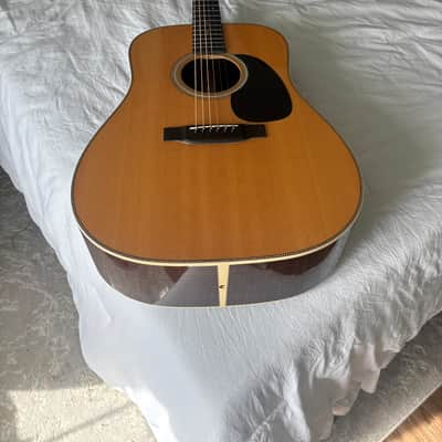 1990 C.F. Martin Custom Shop Dreadnought Acoustic Guitar — D-28 Style, Indian Rosewood/Sitka Spruce image 6