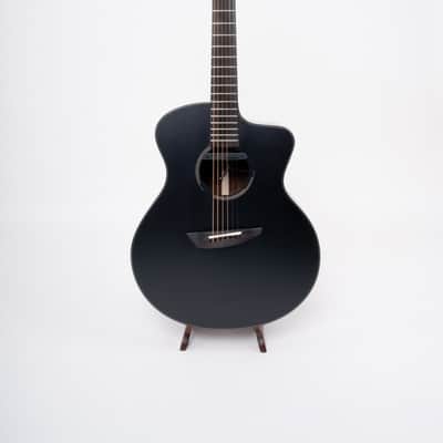 Ibanez JGM10-BSN Jon Gomm Signature Acoustic Guitar 6-String - Black Satin Top / Natural High Gloss Back and Sides + Cas image 15