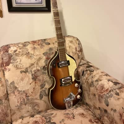 Hofner 459 Violin Guitar 1967 - Violin Sunburst image 19