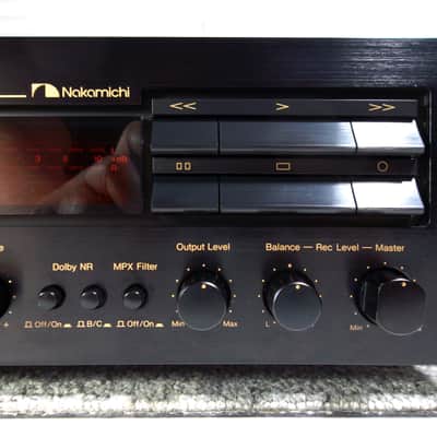 1995 Nakamichi DR-1 Discrete 3-Head Cassette Adjustable Azimuth Playback Deck 1-Owner Super Clean, Made in Japan Complete Serviced 08-20-2026 Excellent #586 image 4