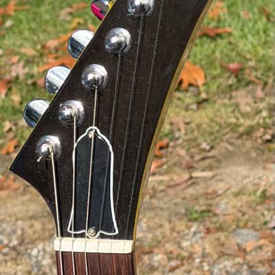2003 Gibson Limited Edition X-Plorer Yellow Sparkle W/OHSC Explorer Mini Humbuckers image 5