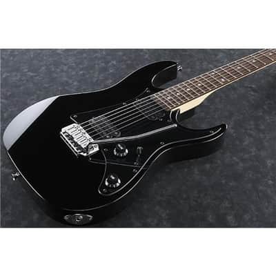 Ibanez GIO Series GRX20Z Electric Guitar, Rosewood Fingerboard, Black Night image 3