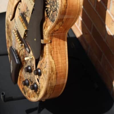 2009 Ibanez Artcore Archtop AF105SM-Exotic Explorer image 3