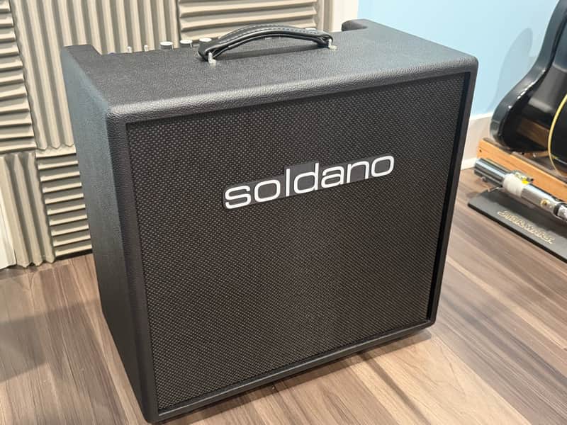 Soldano SLO-30 2-Channel 30-Watt 1x12" Guitar Combo 2023 - Present - Black image 1