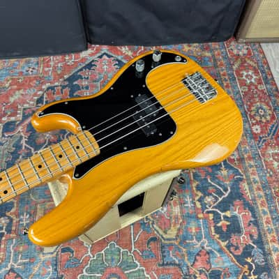 1978 Fender Precision Bass Natural Ash w/Hard Case image 10