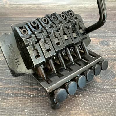 Takeuchi TRS-101 Tremolo Bridge Black Floyd Rose 42mm Block Made in Japan image 4