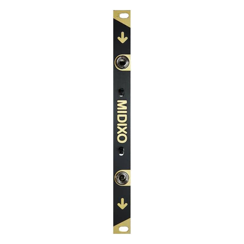 XOXO Modular MIDIXO Eurorack TRS MIDI Module (Black) image 1