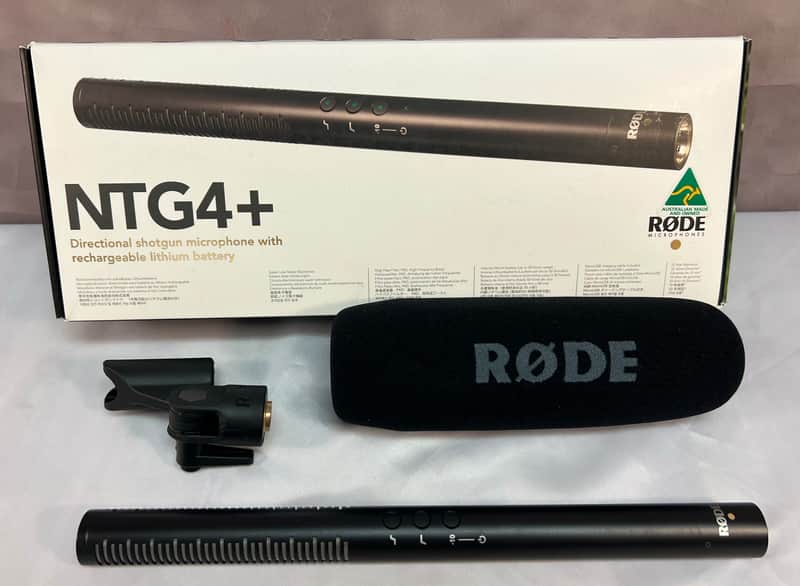 RODE NTG4+ Shotgun Condenser Microphone image 1