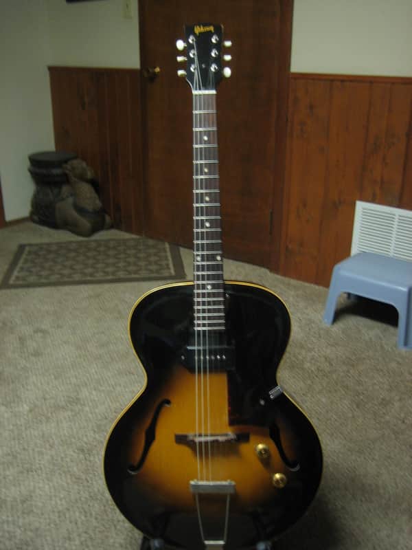Gibson es-125 1956 - sunburst image 1