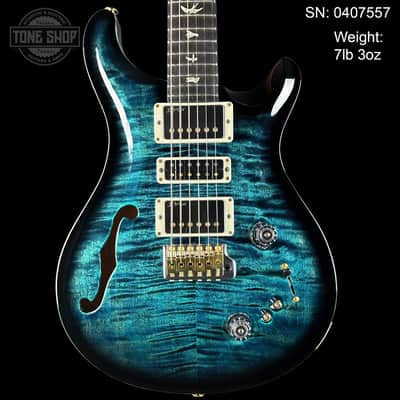 PRS Special Semi-Hollow 10 Top Cobalt Smokeburst w/case image 12