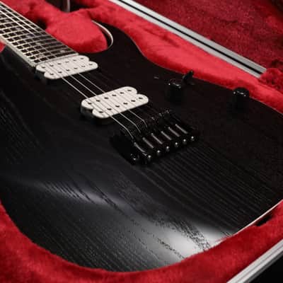 Ibanez RGR652AHBFWK RG Prestige 6str Electric Guitar w/Case - Weathered Black 516 image 14