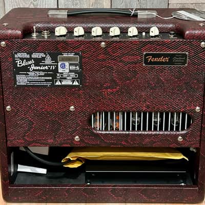 NEW Fender FSR Blues Junior IV - Red Snakeskin w/Eminence Texas Heat, Limited Edition Killer Amp! image 5