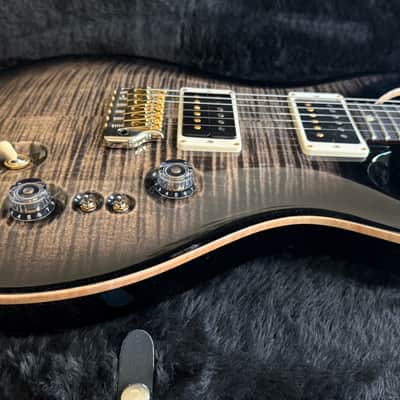 PRS Custom 24 35th Anniversary Charcoal Burst 10 Top Pattern Thin Neck Guitar image 9