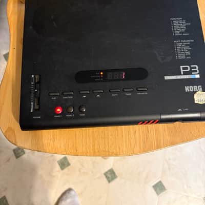 Korg P3 piano module 1989 with original Power Supply and Combo Card