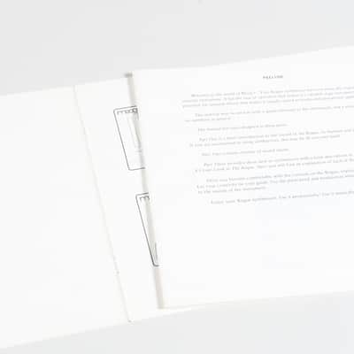Moog the Rogue owner's manual by Herb Deutsch & technical service information image 5