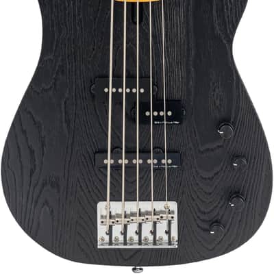 Sire Marcus Miller P6 5-string Bass Guitar - Black image 1
