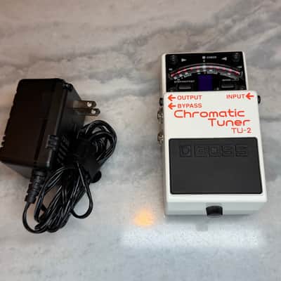Boss TU-2 Chromatic Tuner with AC Adapter. Guitar Bass Pedal Tuner image 2