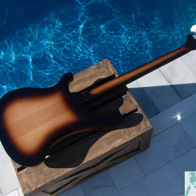 2006 Rickenbacker 4003 - Rare Montezuma Brown Sunburst - w Original Hard Case - Made in the USA image 13