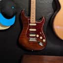 Fender Rarities Series Flame Maple Top Stratocaster with Rosewood Neck, Maple Fretboard 2019 - Golden Brown